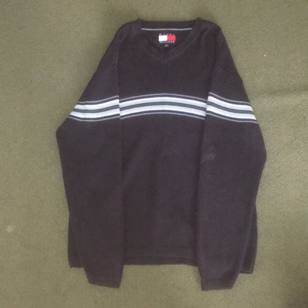 Vintage Tommy Hilfiger Striped Sweater